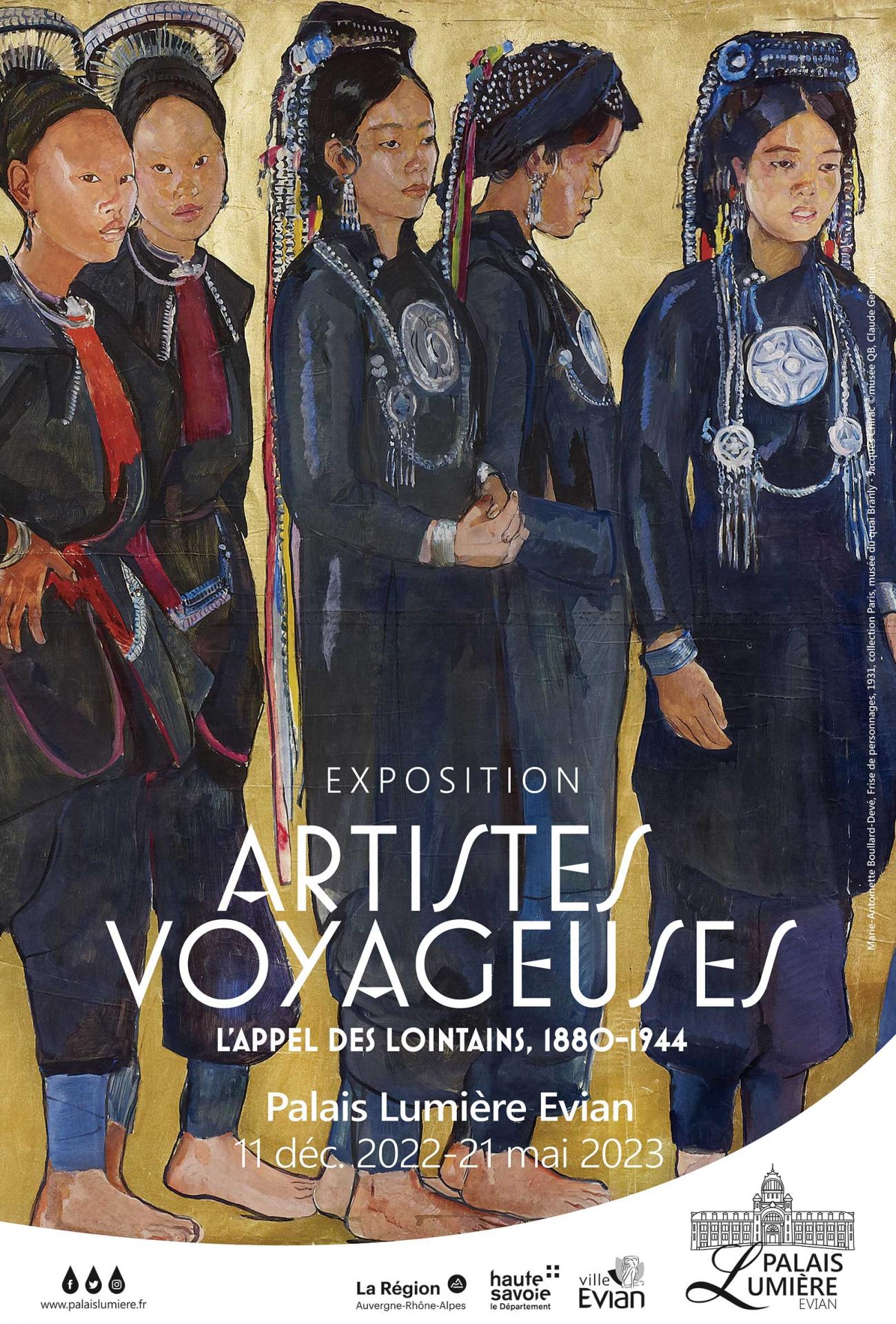 Affiche Artistes voyageuses