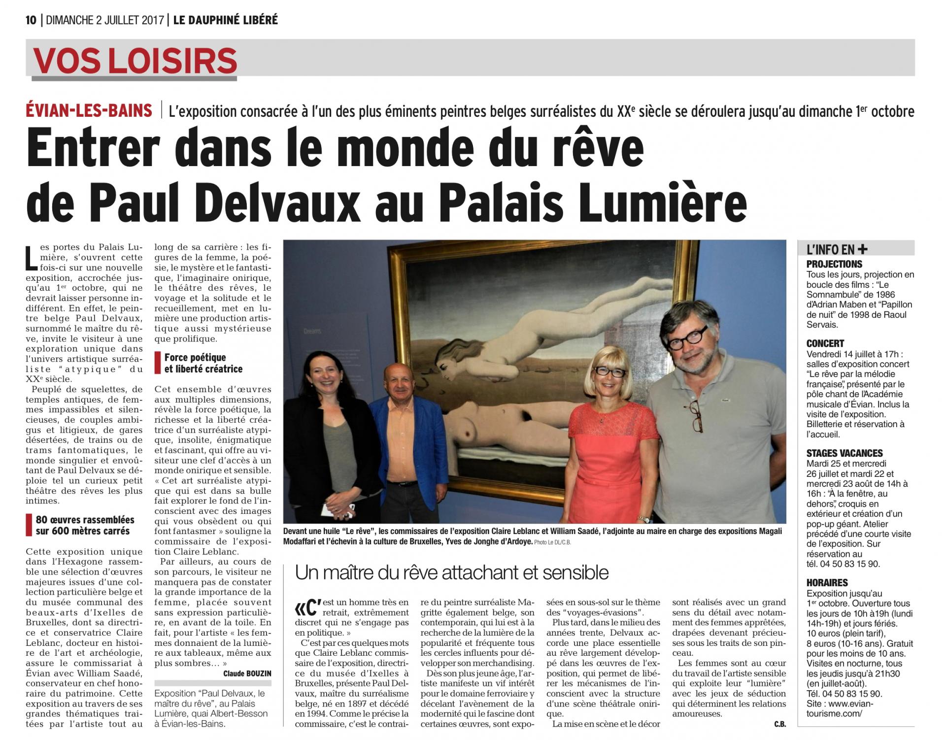 Dim 2 juillet article sur p lumie re
